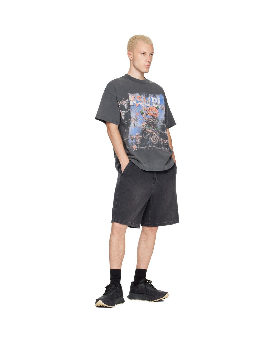 Nike Black Acg Ultrafly Trail Sneakers for men