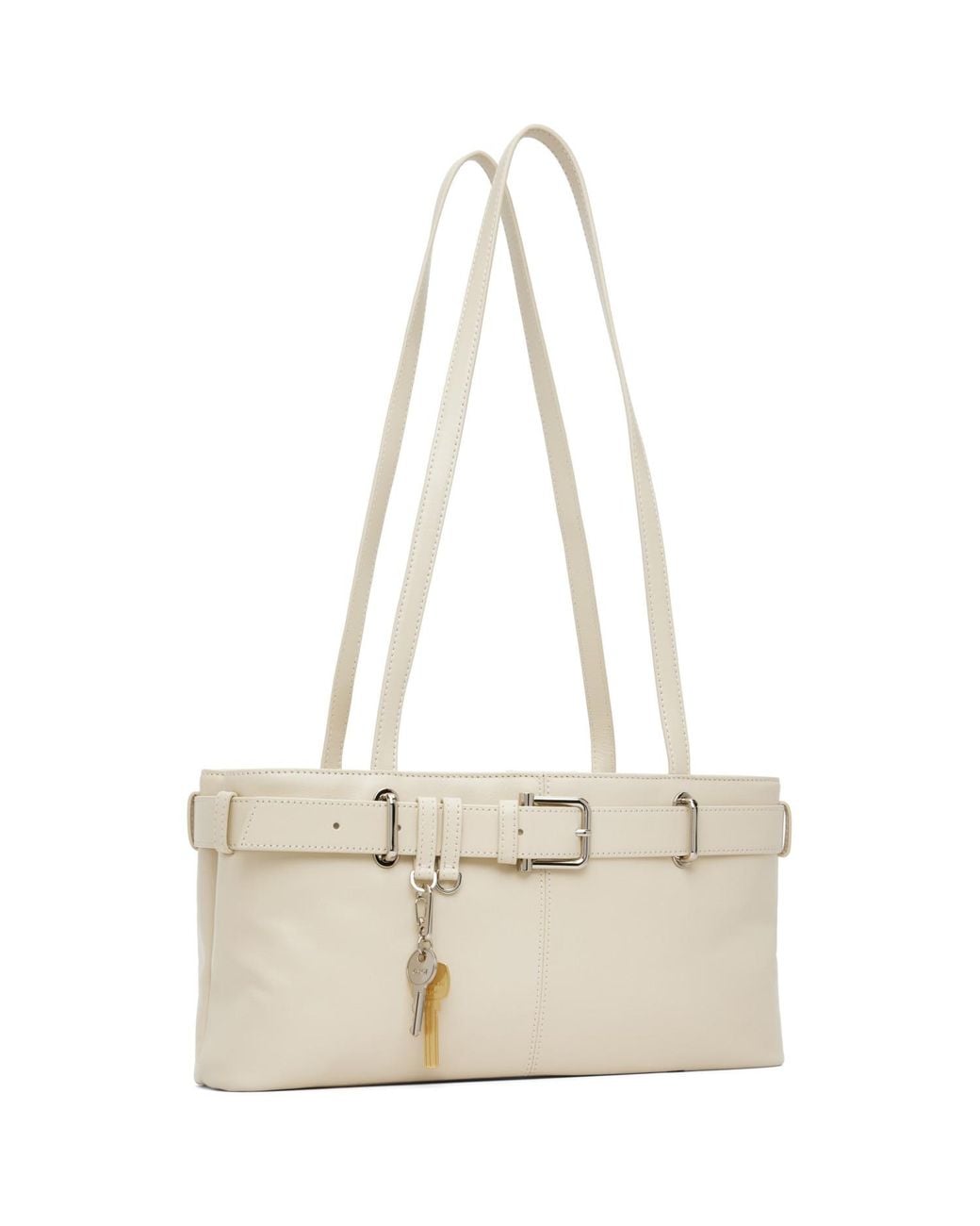 OSOI Natural Off- Shoulder Brocle Bag
