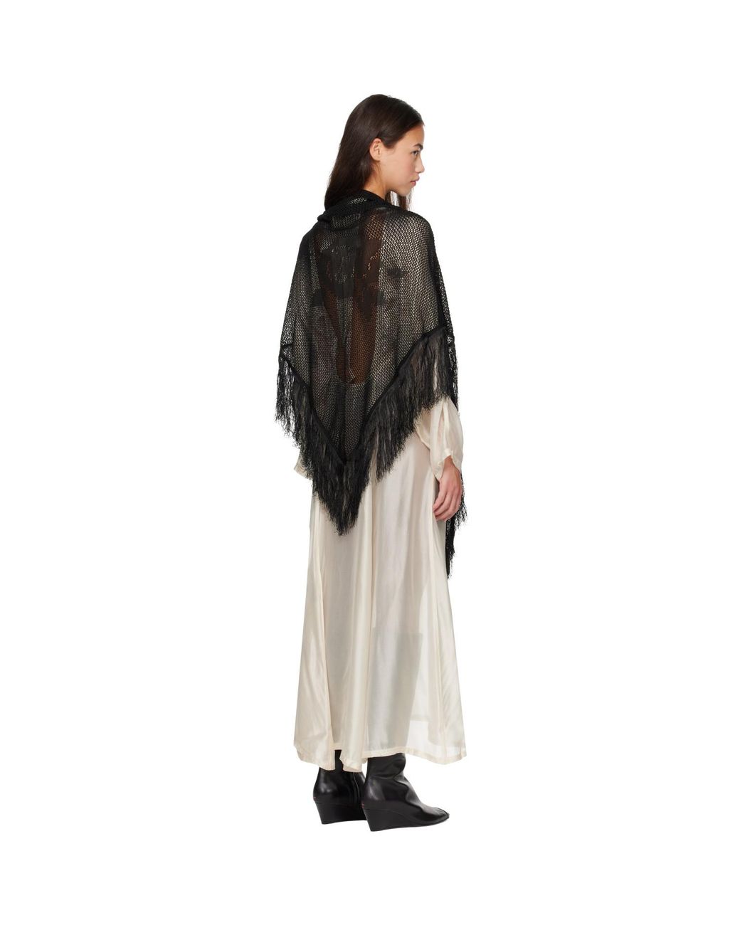 Our Legacy Black Triangle Scarf