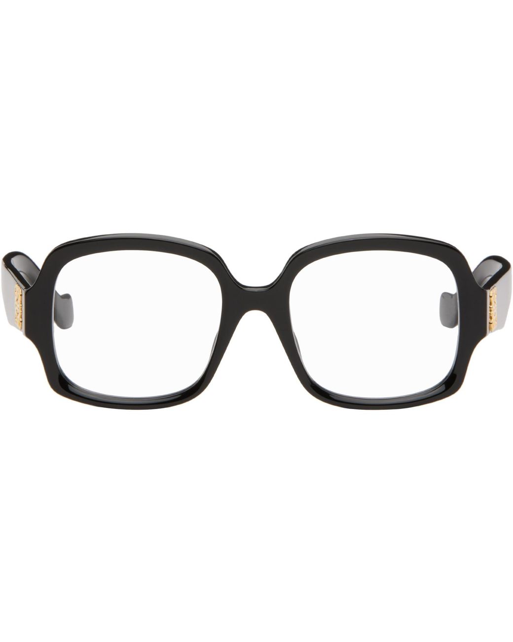 Loewe Black Anagram Glasses for men
