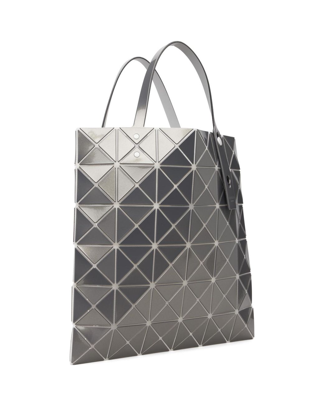 Issey Miyake Gray Lucent Metallic Tote for men