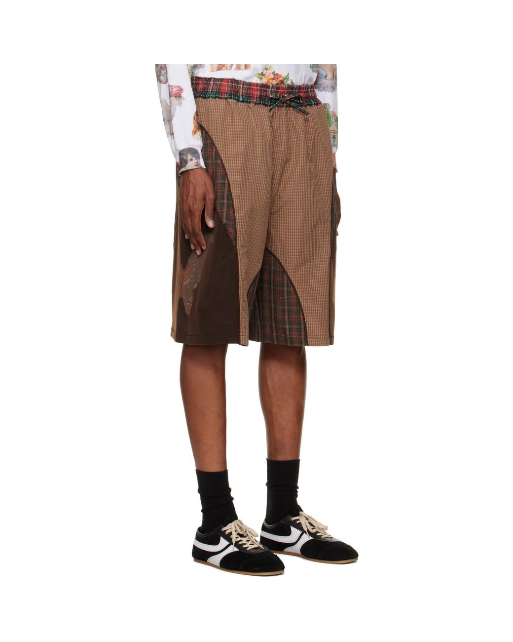 Chopova Lowena Natural Swoon Shorts for men