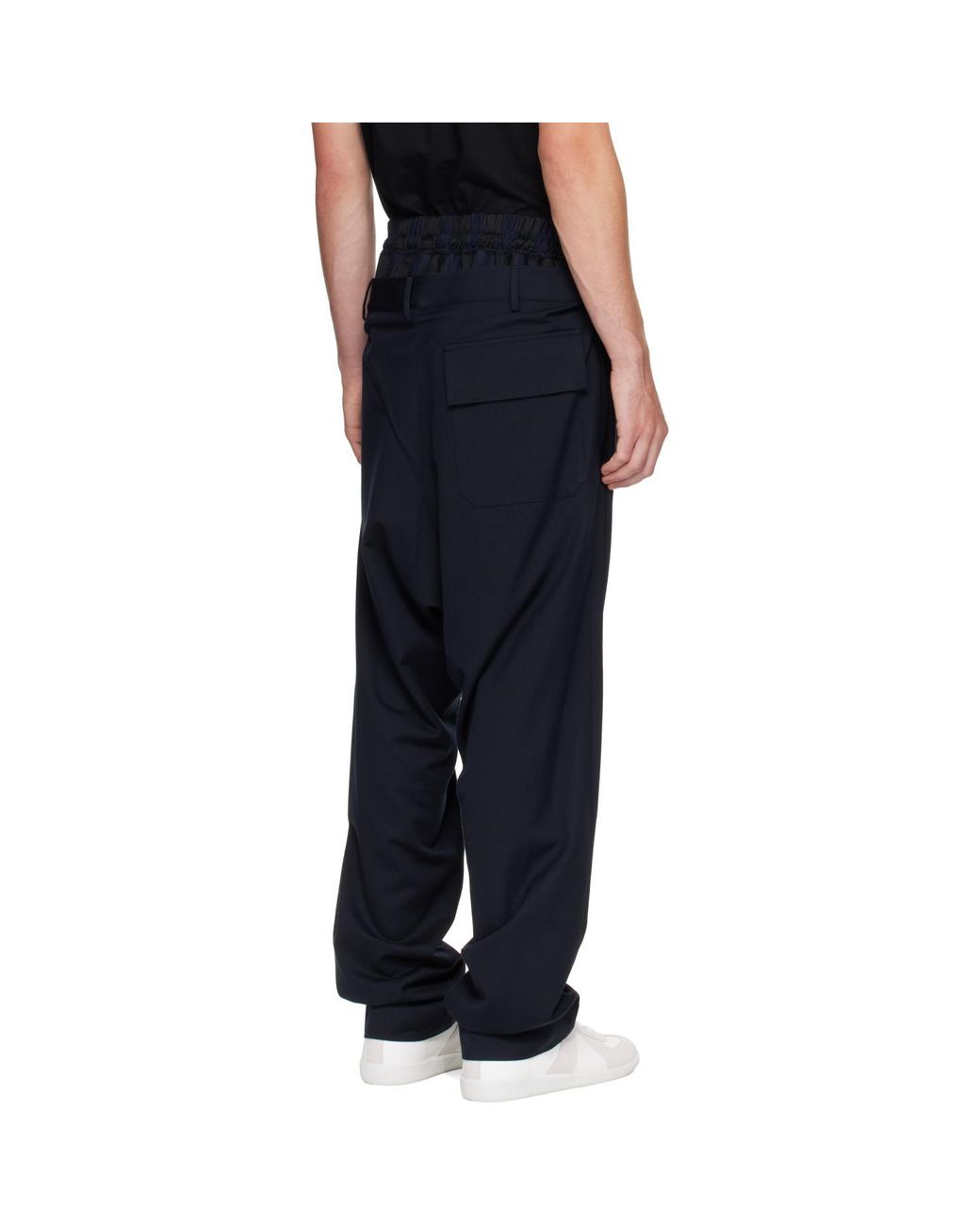 Vivienne Westwood Black Builder Trousers for men