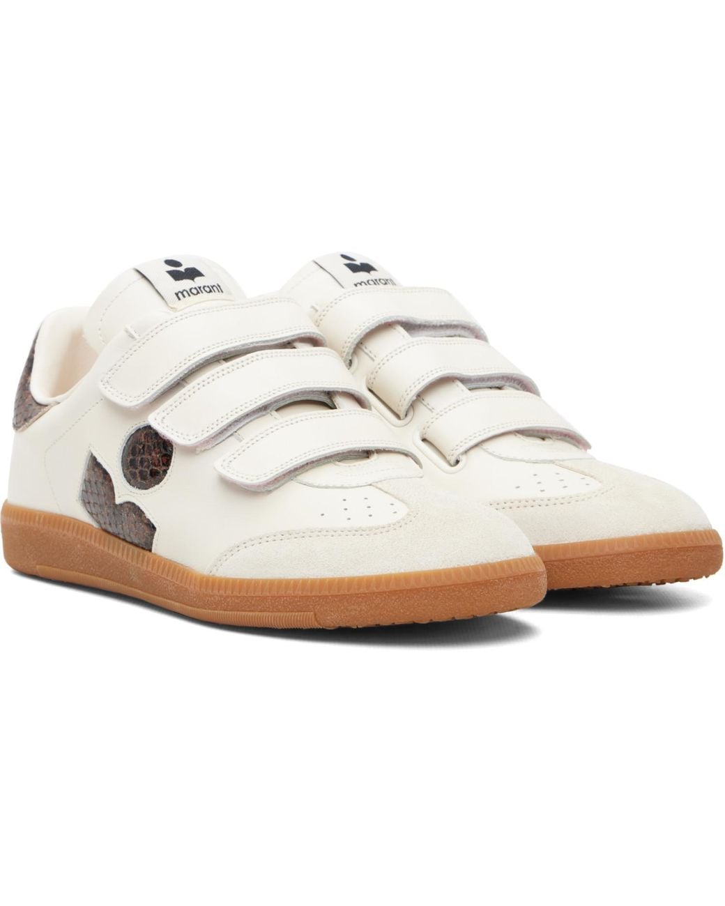 Isabel Marant White Beth Sneakers