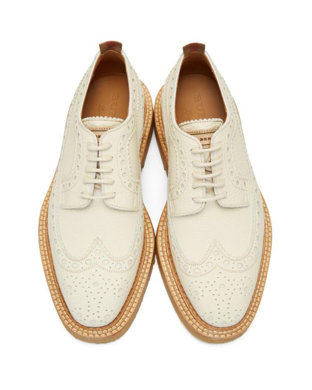 Burberry off best sale white