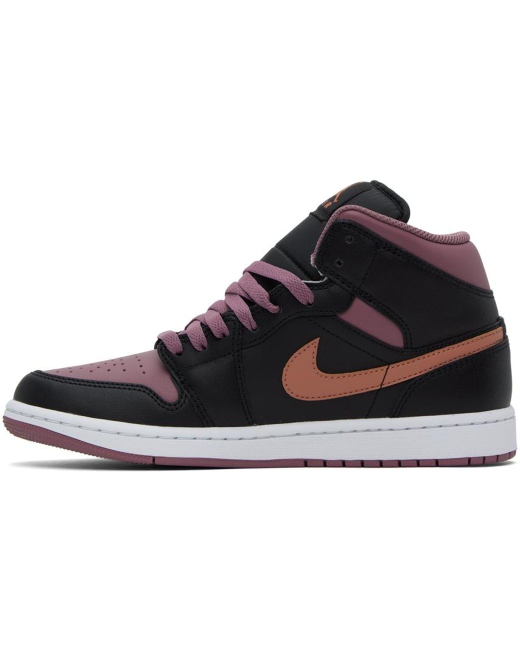 シューズ(男性用) NIKE AIR JORDAN 1 MID SE PURPLE/BLACK Amazon.com | Jordan Mens Air 1 Mid SE 852542 105 Court