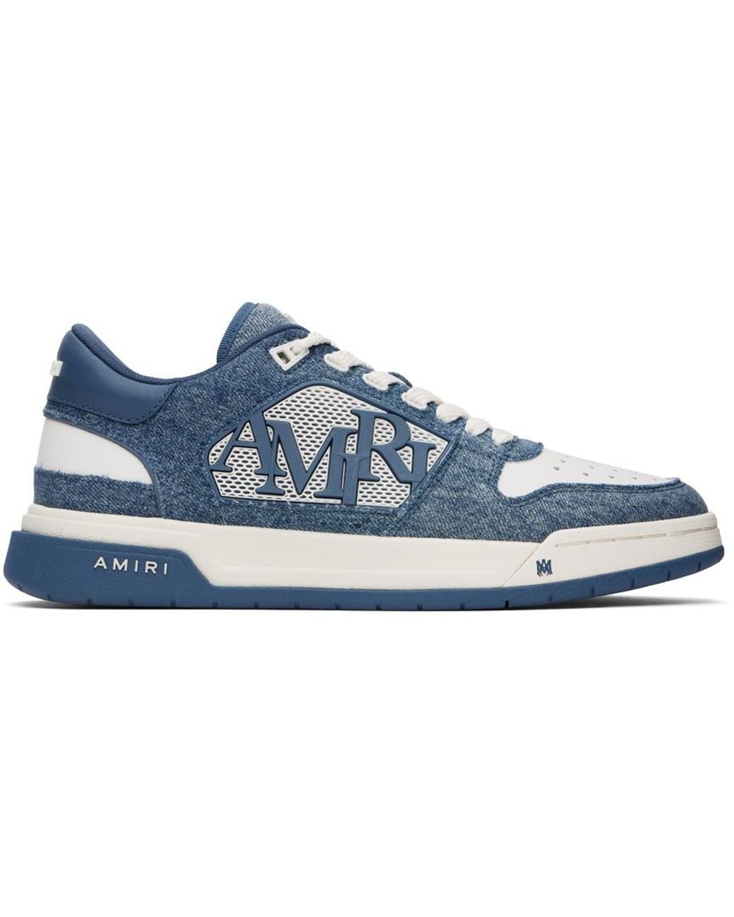 【大人気】AMIRI ヴィンテージデニム ローカットスニーカー amiri-WASHED-INDIGO-Vintage-