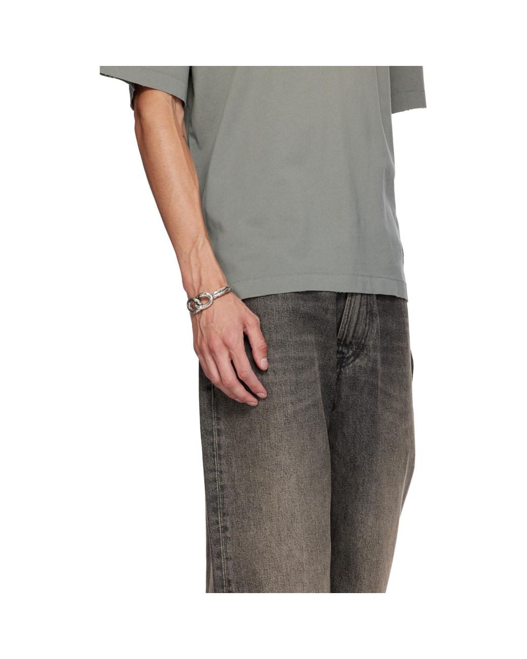 Isabel Marant Metallic Cuff Bracelet for men