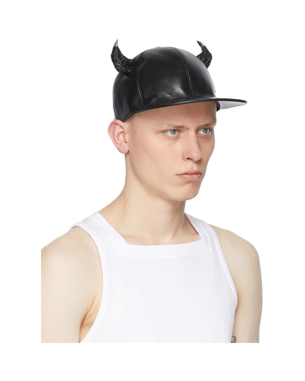 Givenchy Black Horn Cap for Men | Lyst