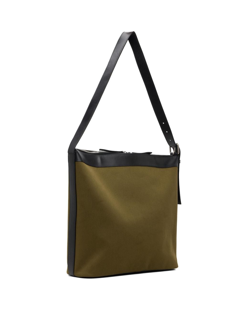 A.P.C. Green Khaki & Vera Maxi Biker Bag