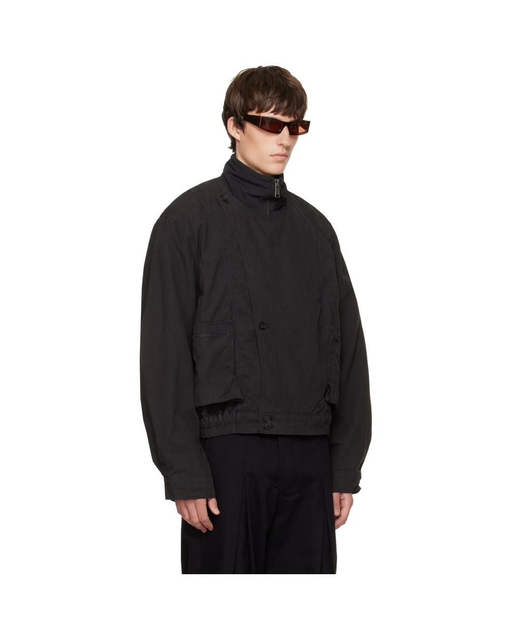 Entire studios Black Cairn Jacket for men