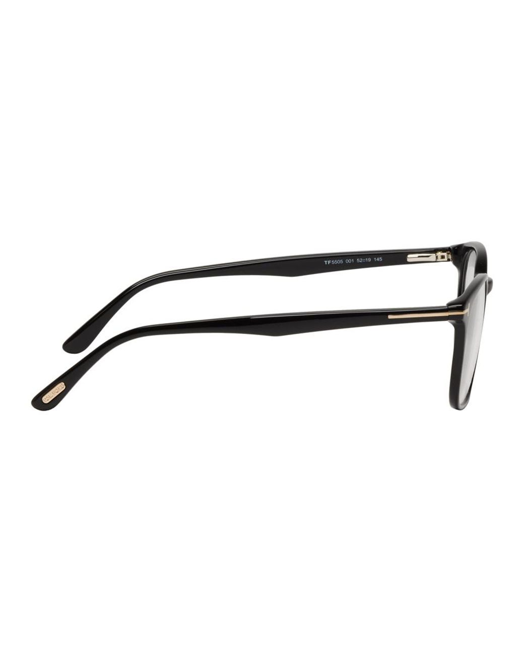Tom Ford Black Tf-5505 Glasses for Men | Lyst