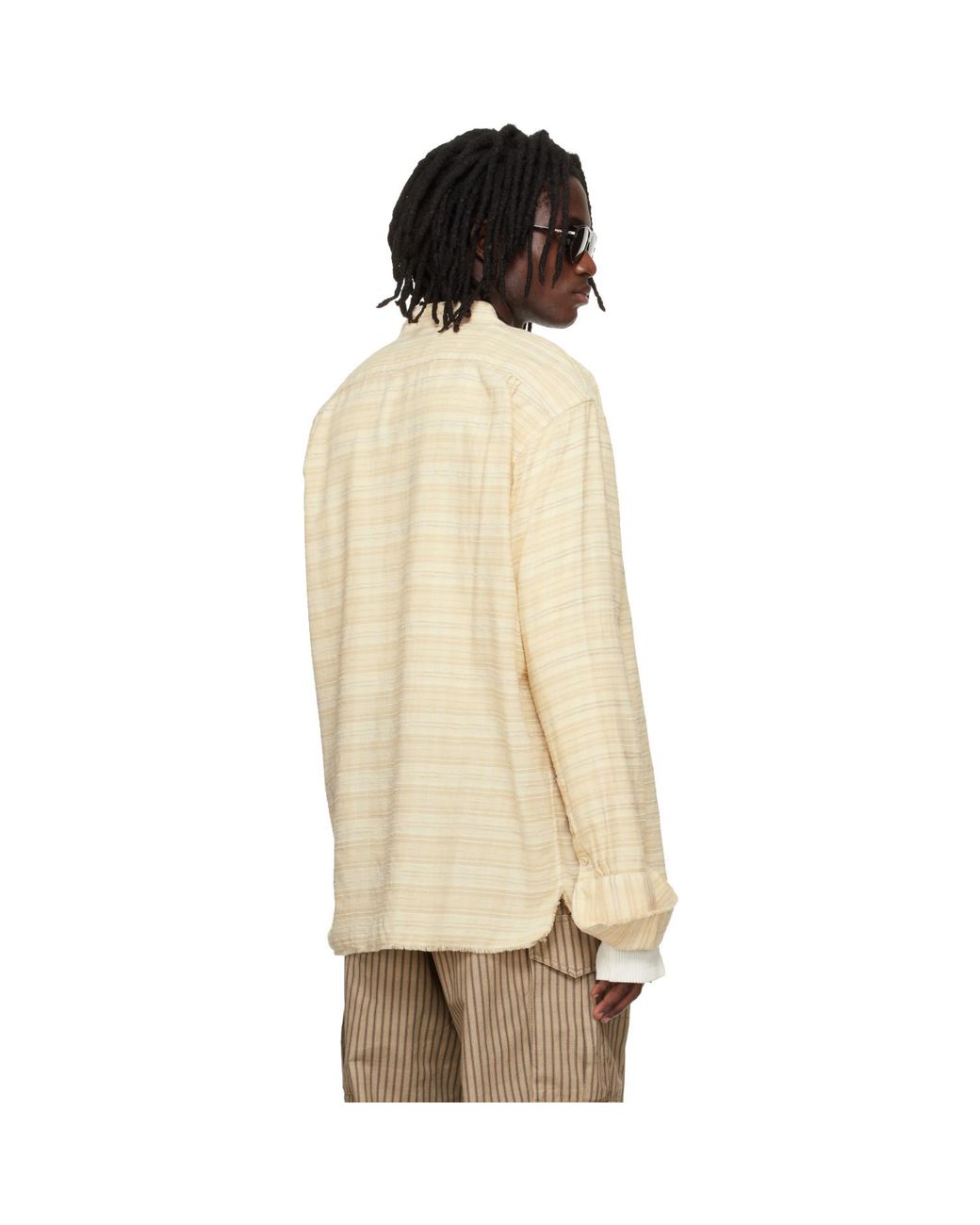 424 Natural Flannel Shirt for men