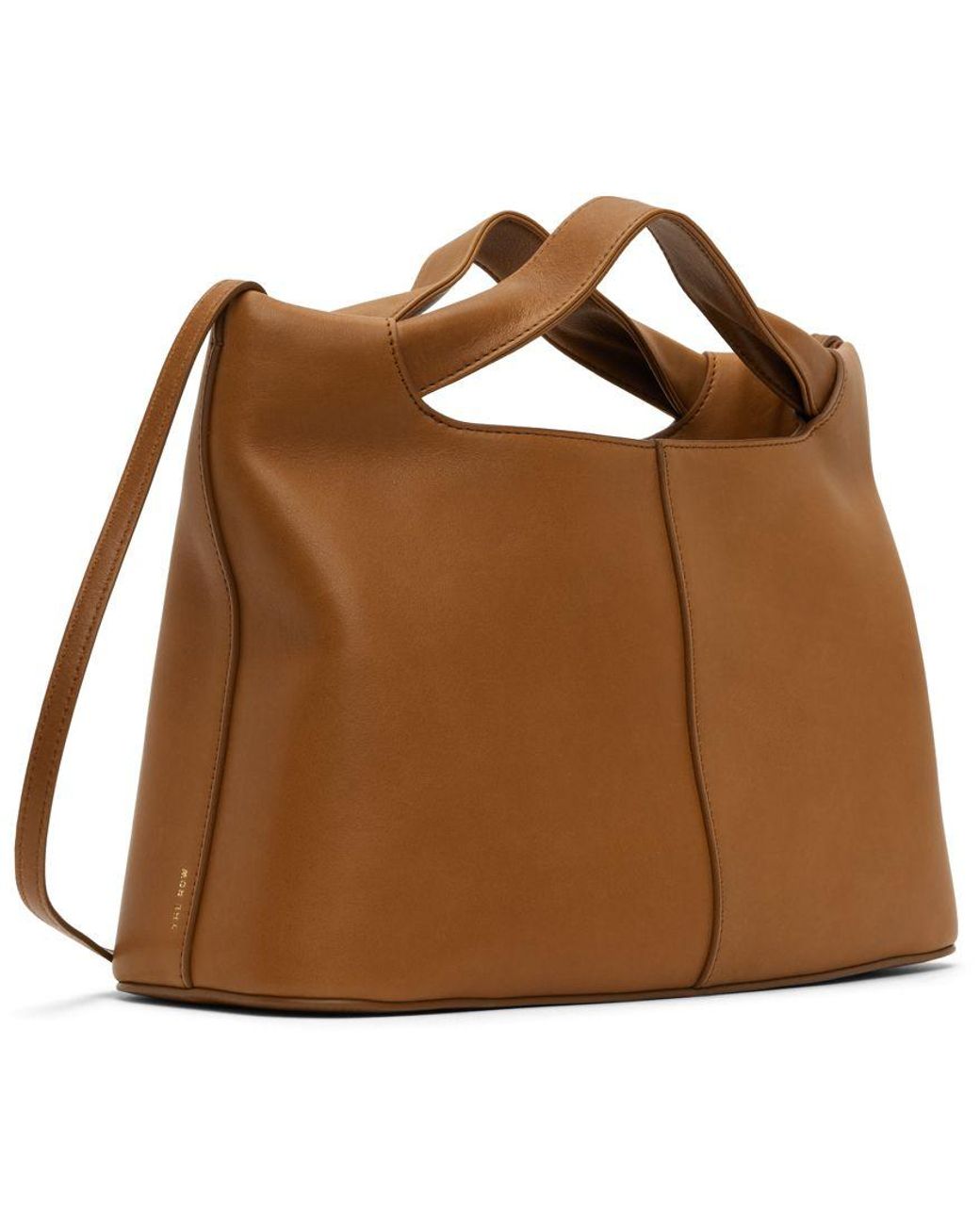 The Row Brown Camden Bag in Black | Lyst