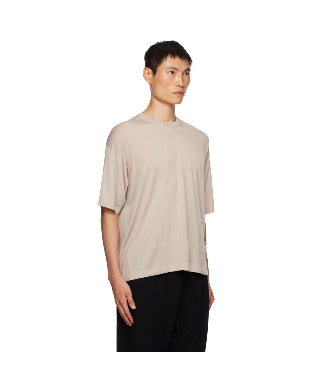 The Row Black Dlomu T-Shirt for men