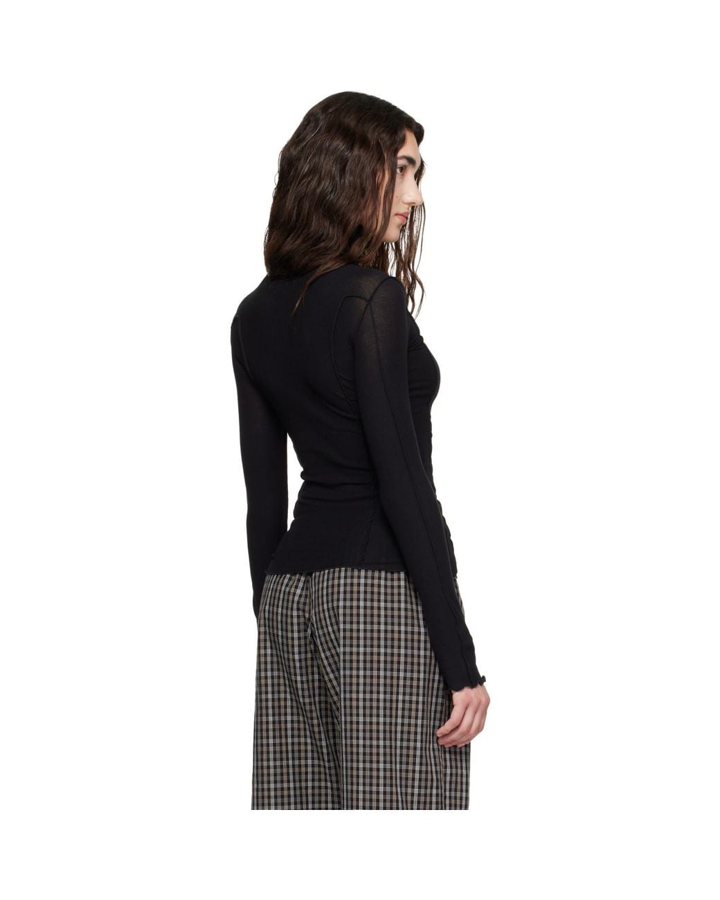 Baserange Black Omato Turtleneck