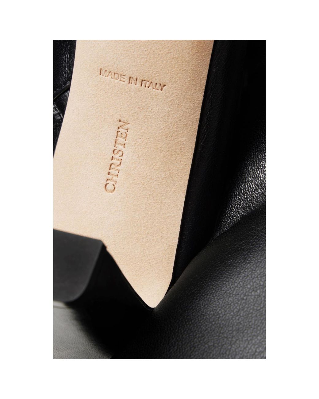 Christen Black Ssense Exclusive Tabi Stretch Boots