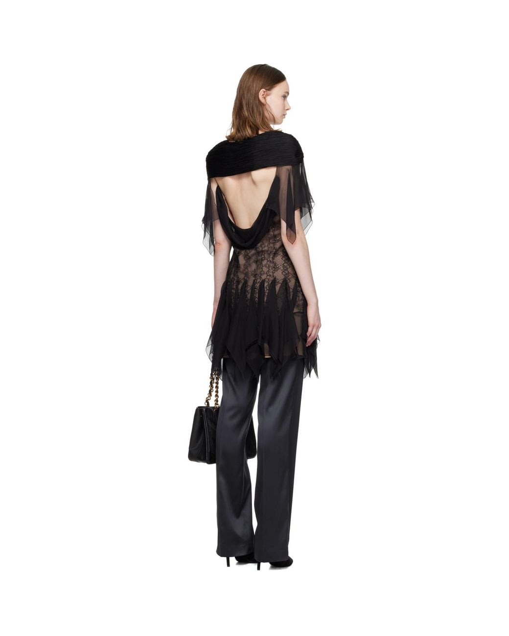 Valentino Black Lace Minidress