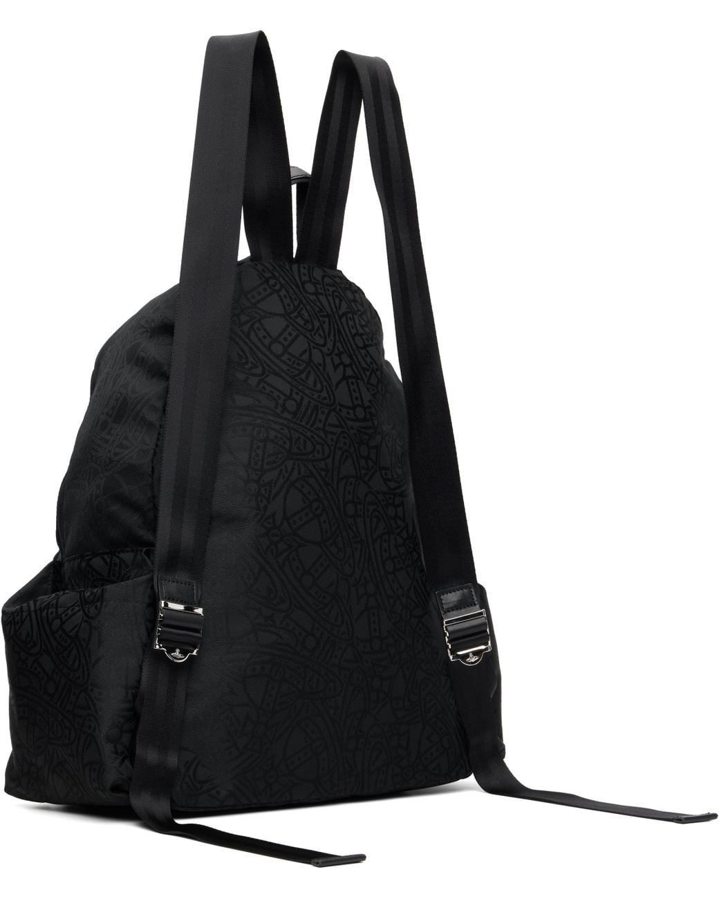 Vivienne Westwood Tangled Orb Jacquard George M Backpack in Black
