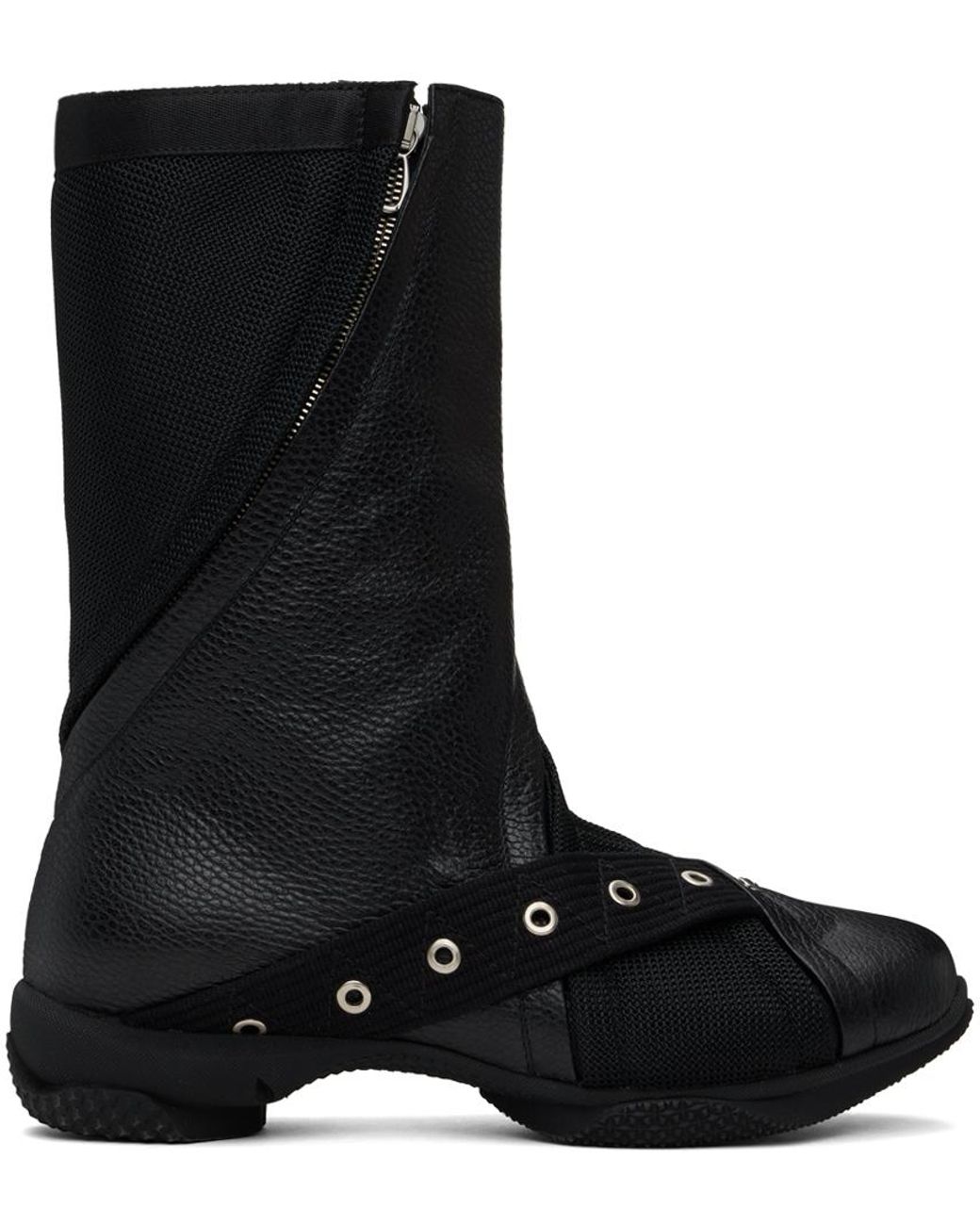 Kiko Kostadinov Black Ribbon Boots Kiko Kostadinov