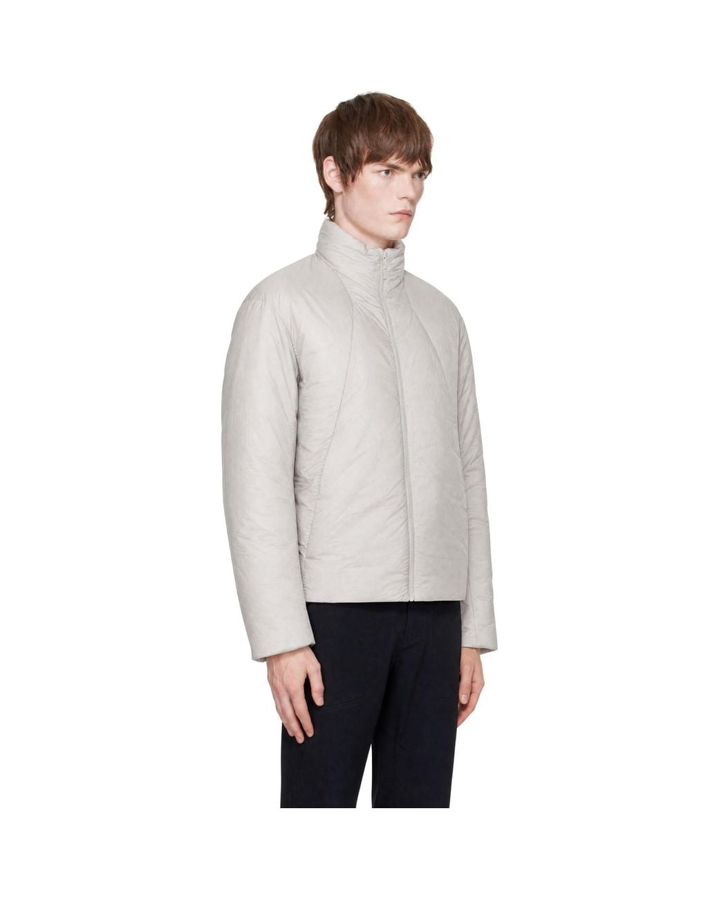 Veilance Gray Conduit Down Jacket for men