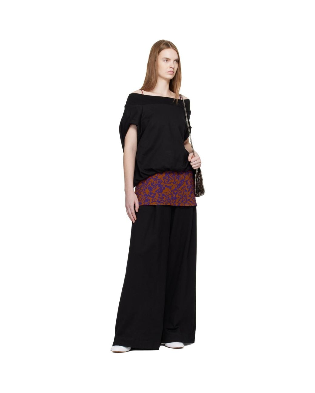 Dries Van Noten Black Cocoon Sweatshirt
