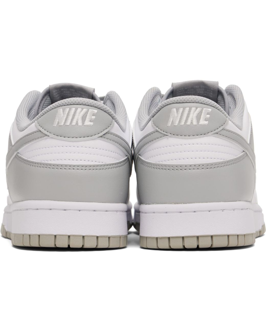 Nike White Dunk Low Retro Sneakers for men