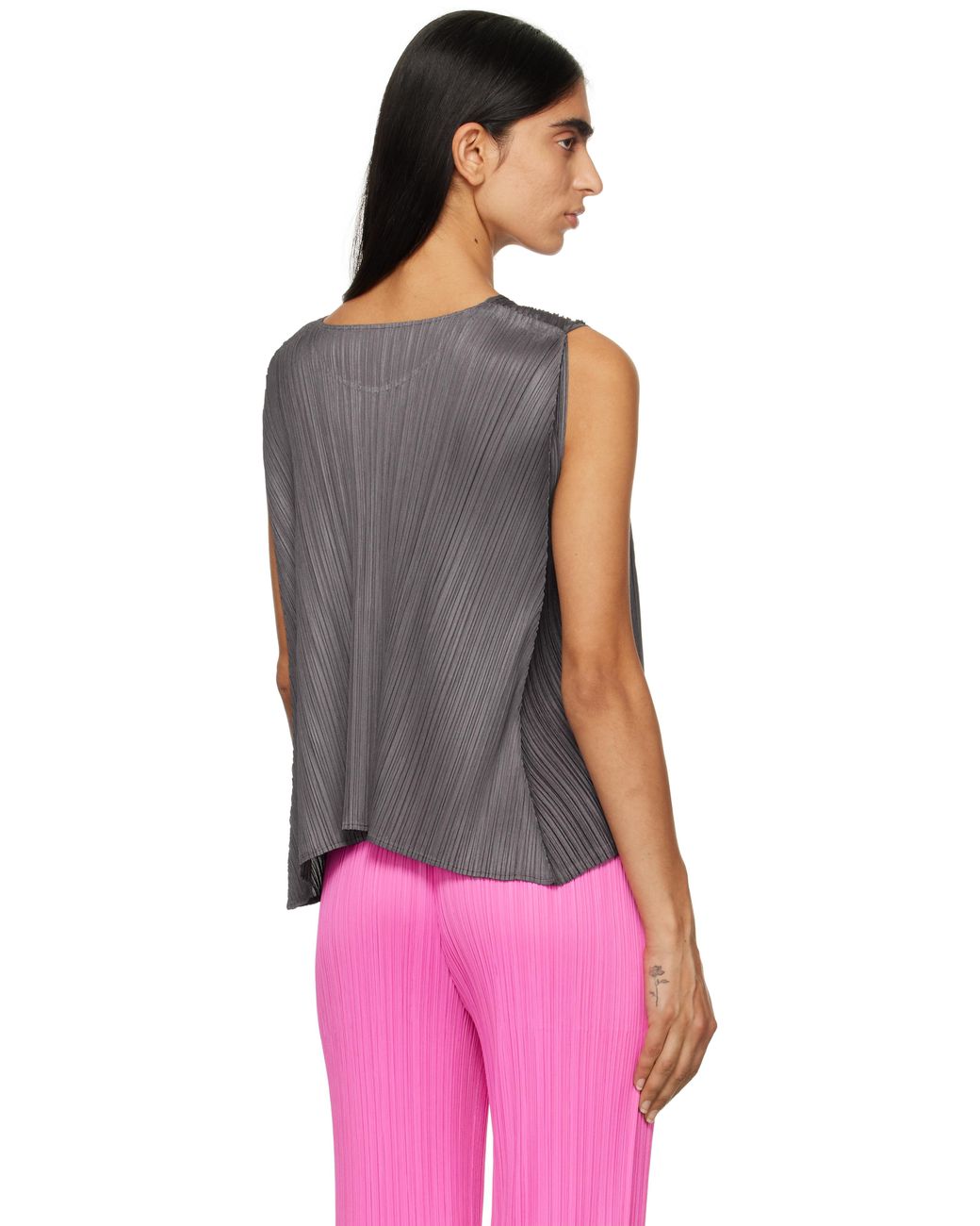 Pleats Please Issey Miyake Efficient Square Top | Lyst Pleats Please Issey Miyake Efficient Square Top | Lyst