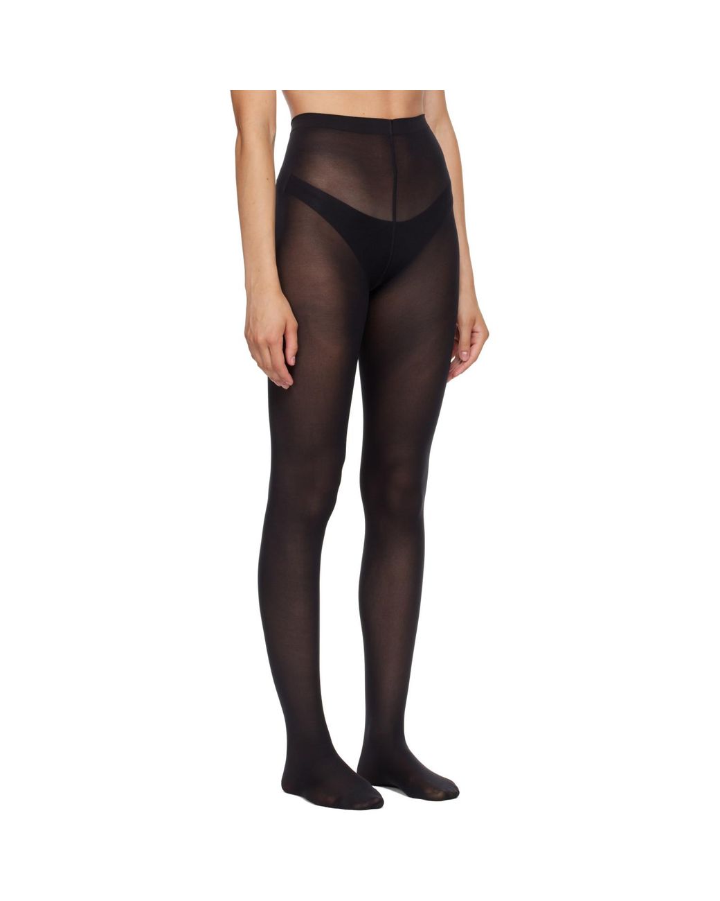 Wolford Black Velvet De Luxe 50 Tights