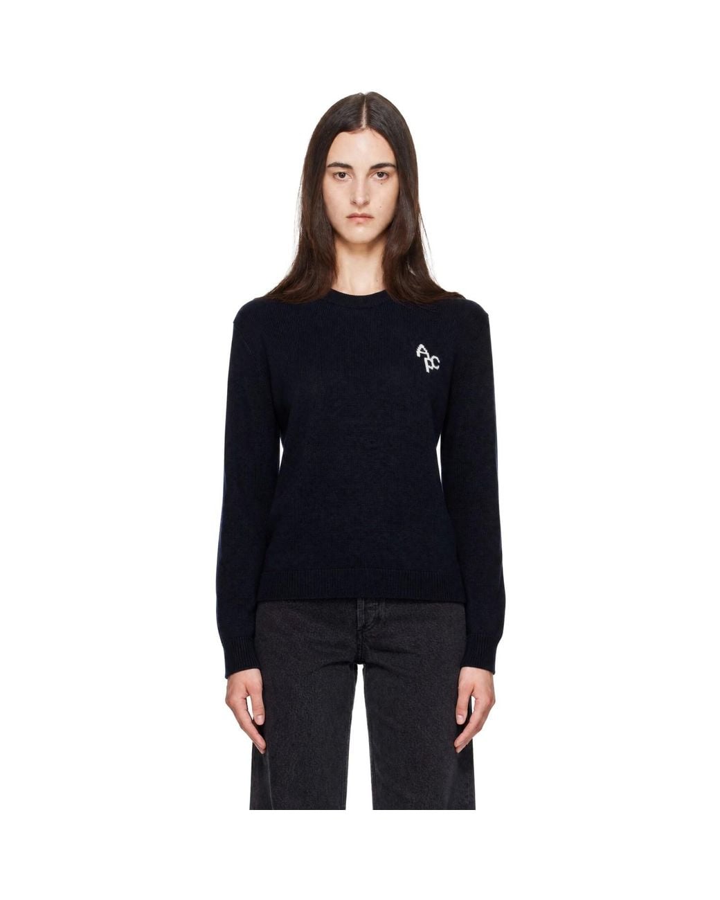 A.P.C. Black Sonia Sweater