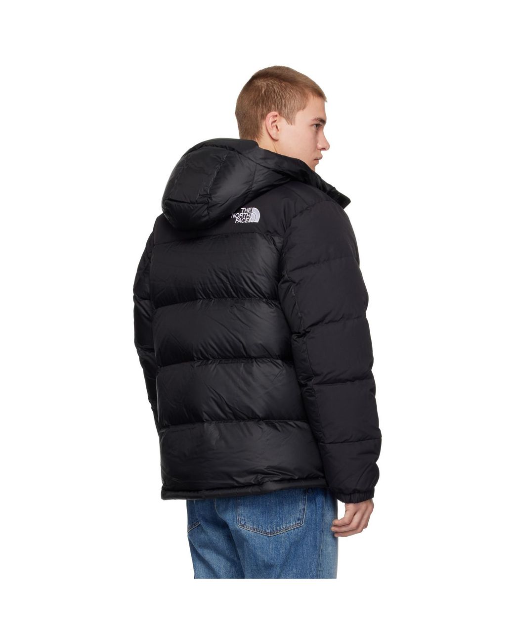 The North Face Black Hmlyn Down Parka Jacket for men
