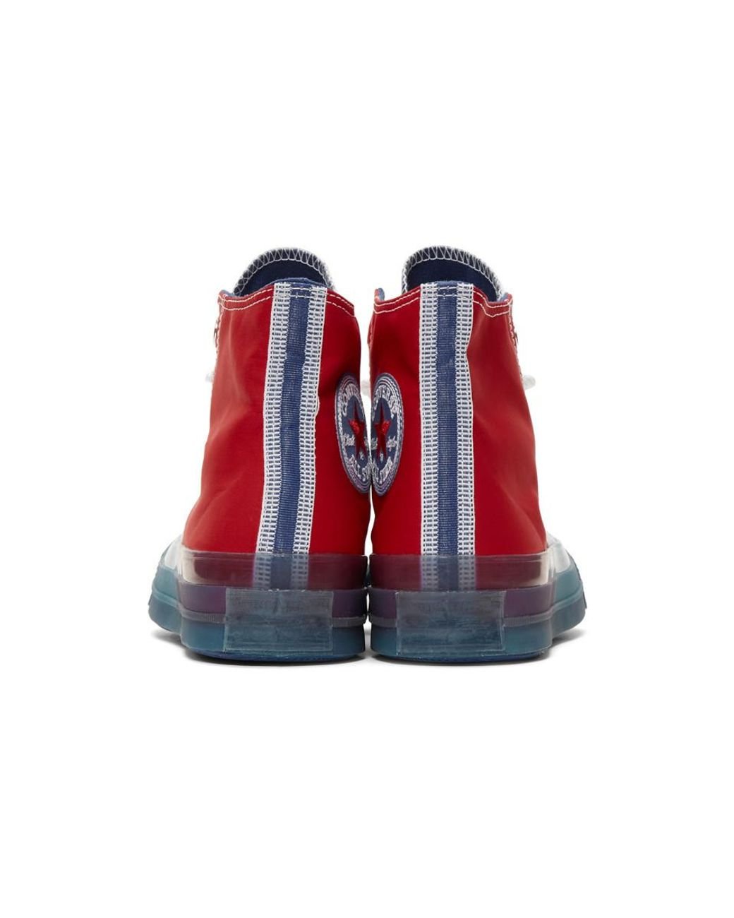Baskets a semelles transparentes multicolores Chuck 70 High Converse pour homme en coloris Rouge Lyst