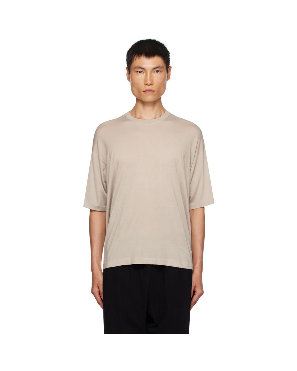 The Row Black Dlomu T-Shirt for men