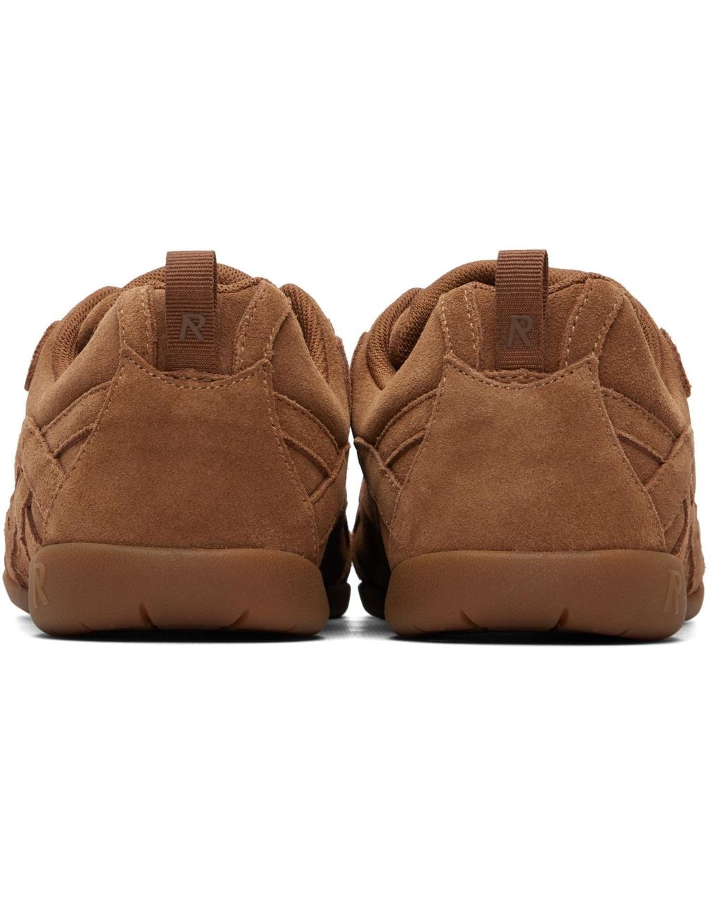 Represent Brown Rally Suede Sneakers for men