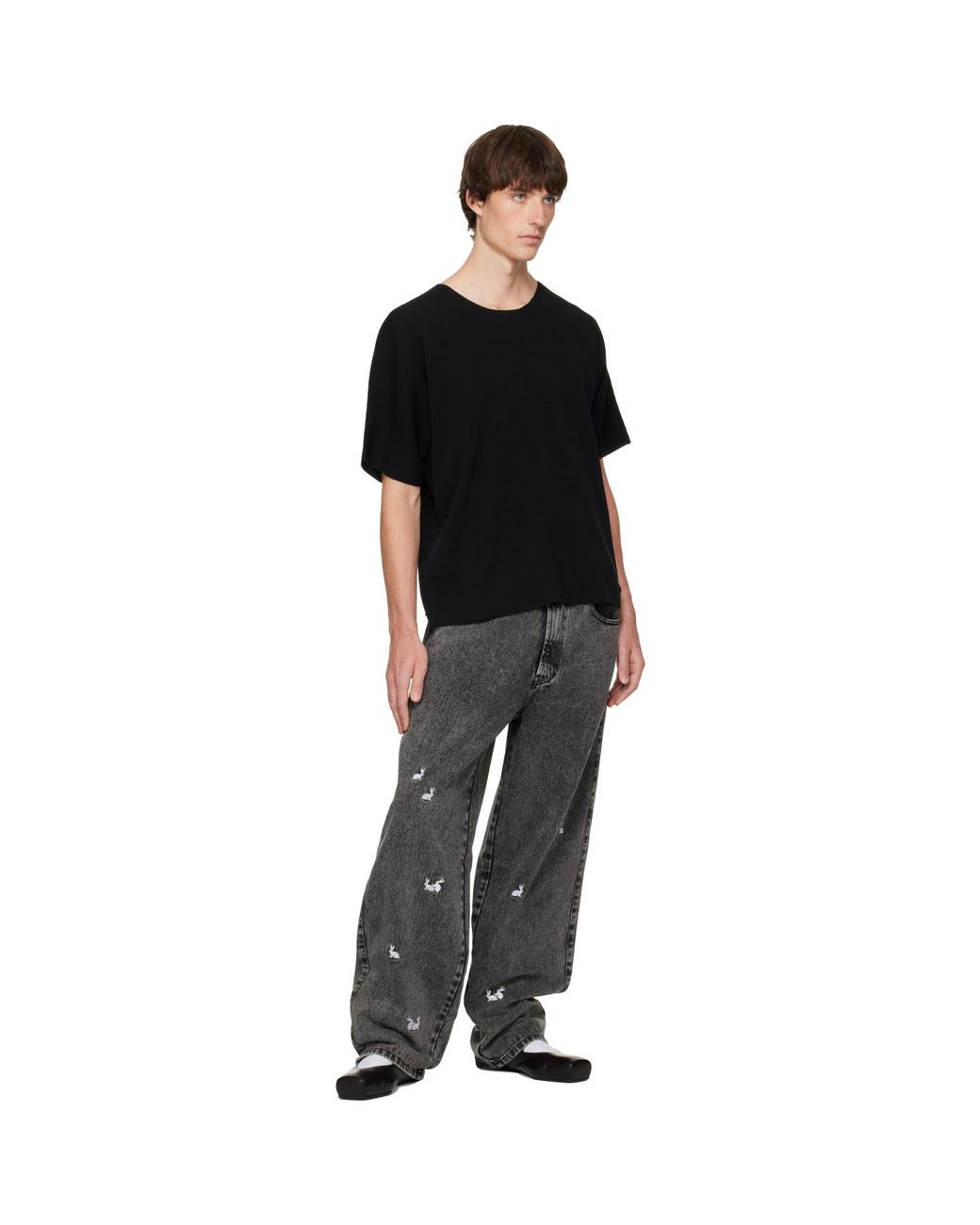 Carne Bollente Black 'A Billionhare' Jeans for men