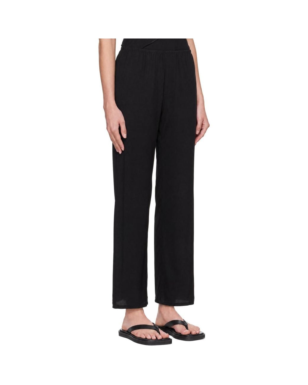 Baserange Black Stoa Trousers