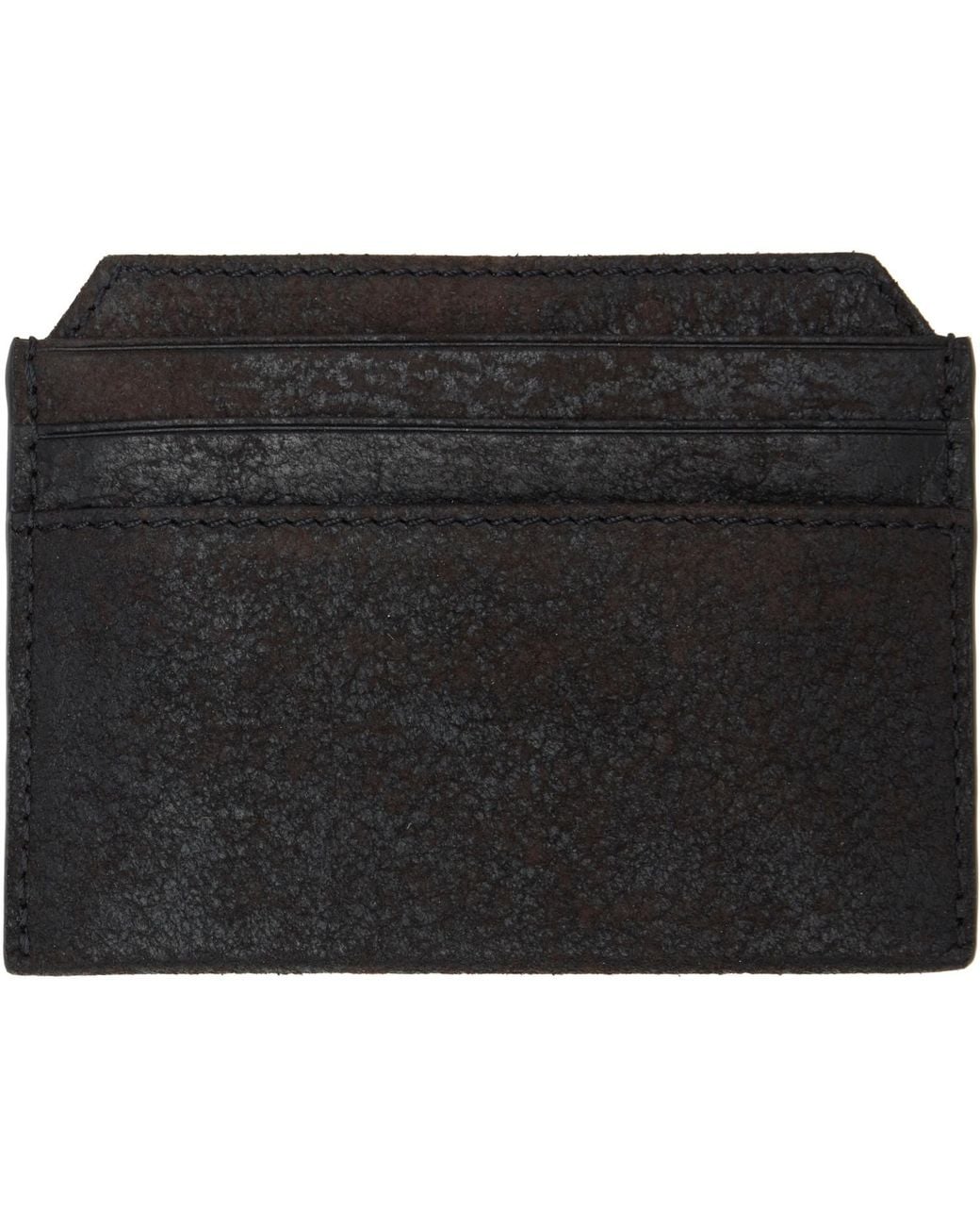 Vivienne Westwood Black Slim Card Holder for men