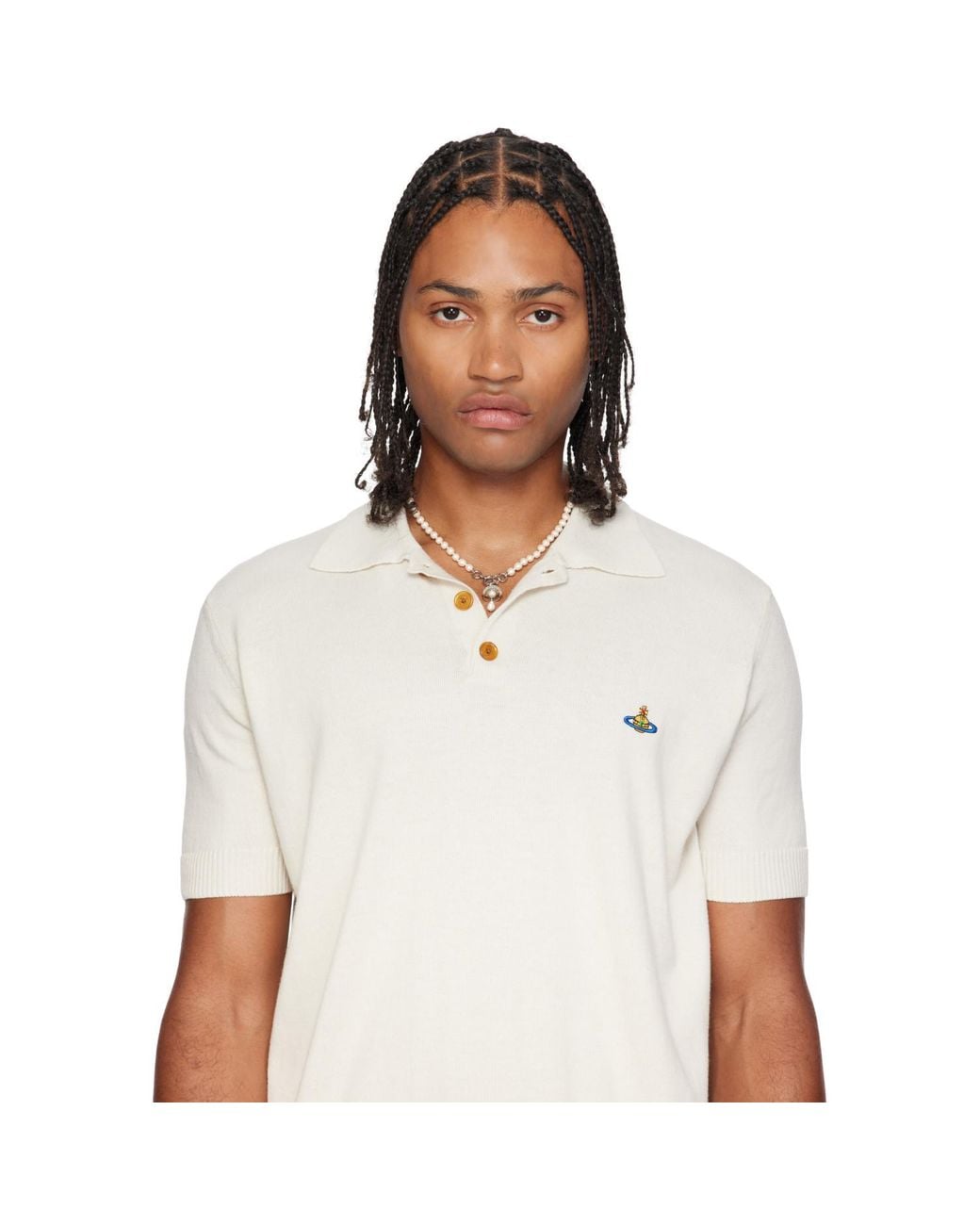 Vivienne Westwood Metallic Aleksa Necklace for men