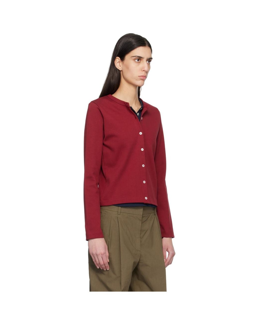 Flore Flore Red Poppy Cardigan