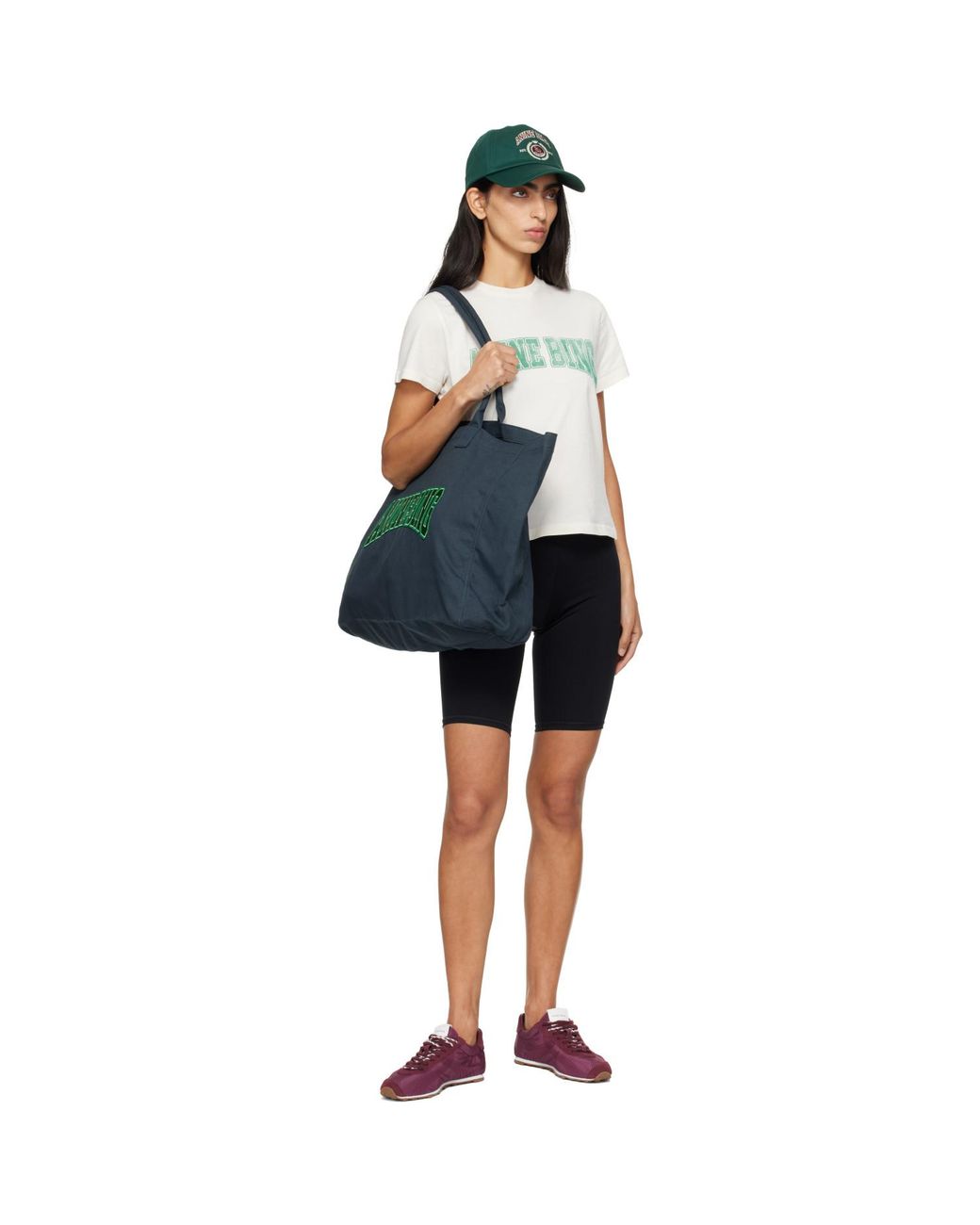 Anine Bing White Off- Shelley T-Shirt