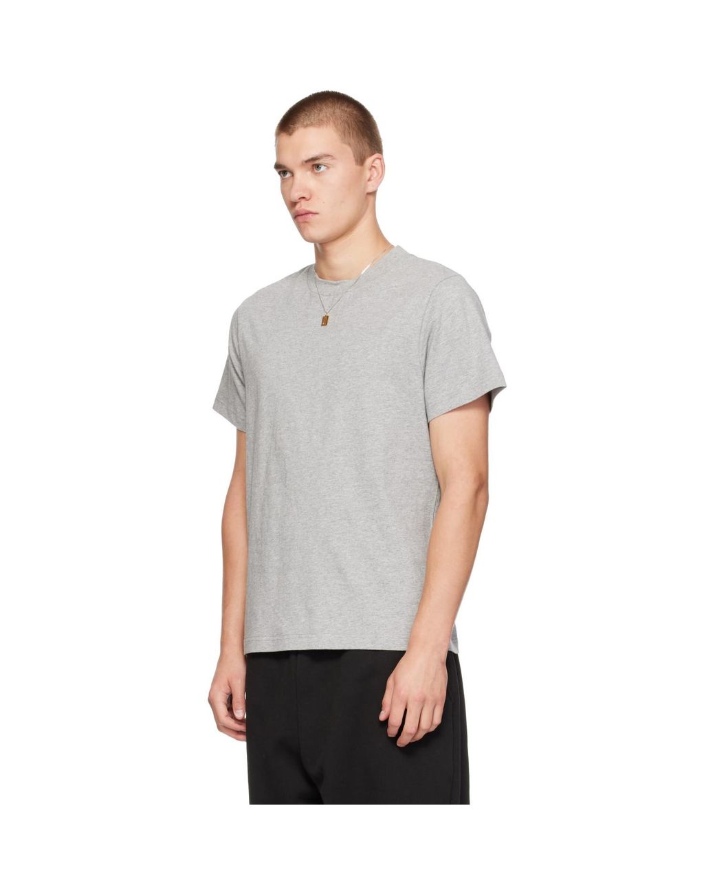 Entire studios Gray Standard T-Shirt for men