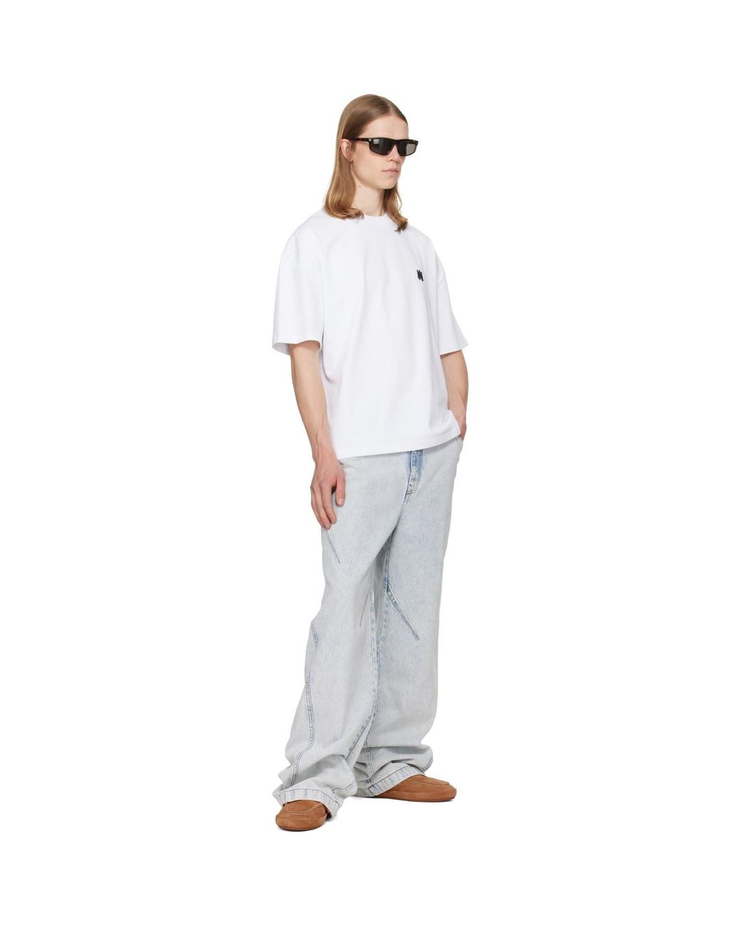 Amiri White Ma Skater T-Shirt for men