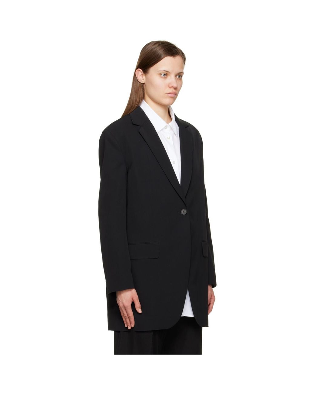 The Row Black Obine Blazer