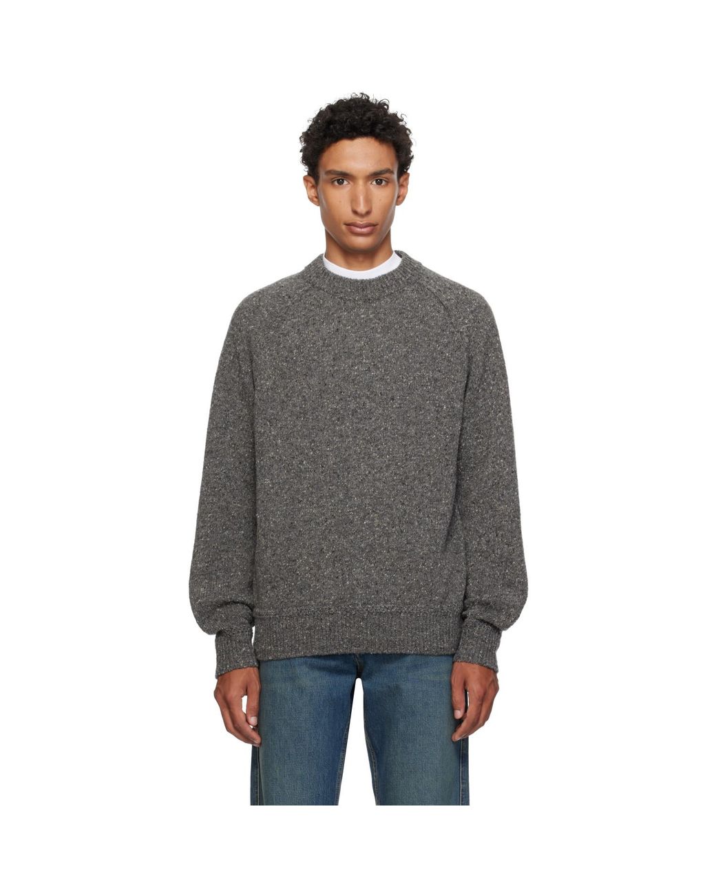 Isabel Marant Gray Koman Pullover Sweater for men