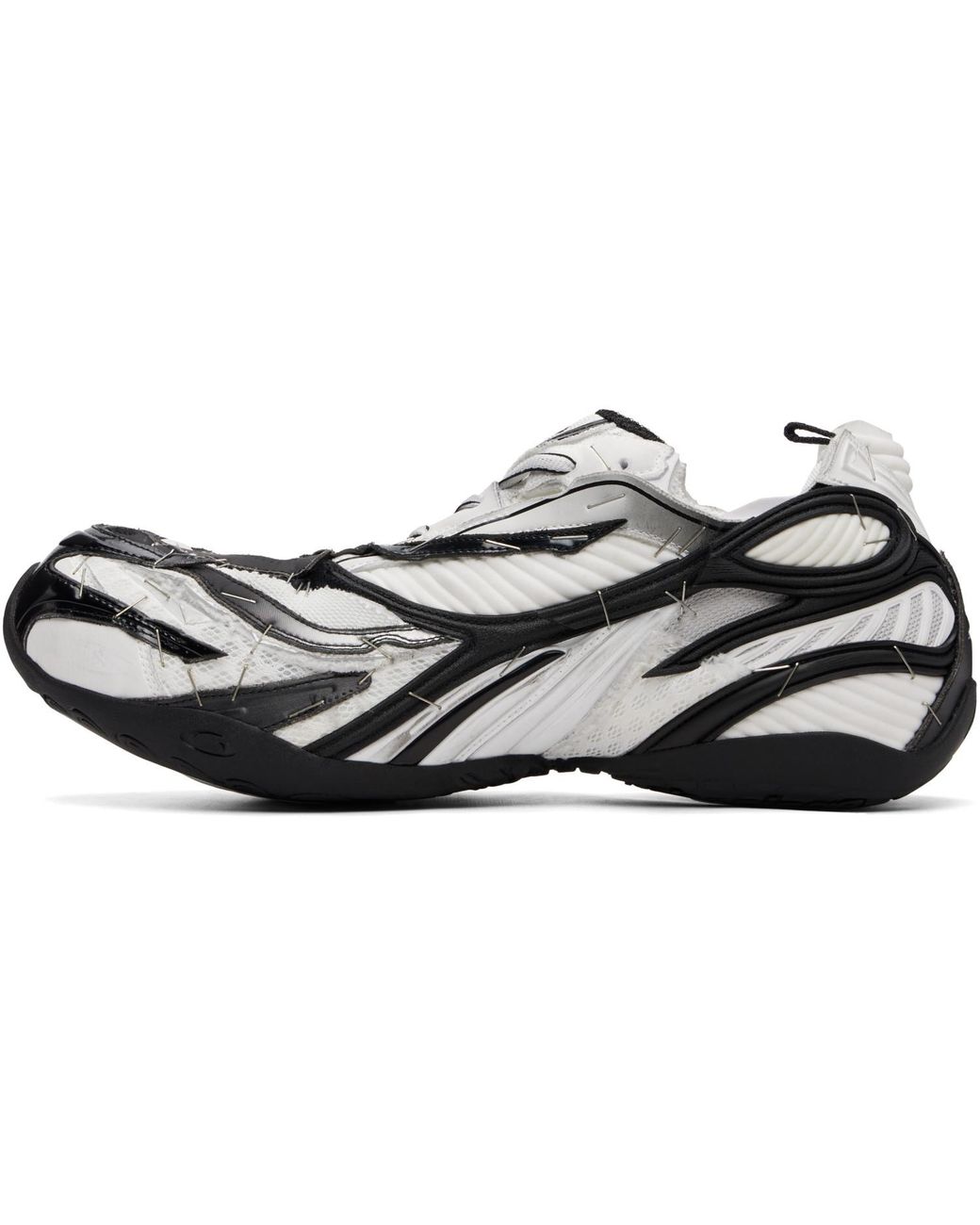 Balenciaga Black Soleless Sneakers for men