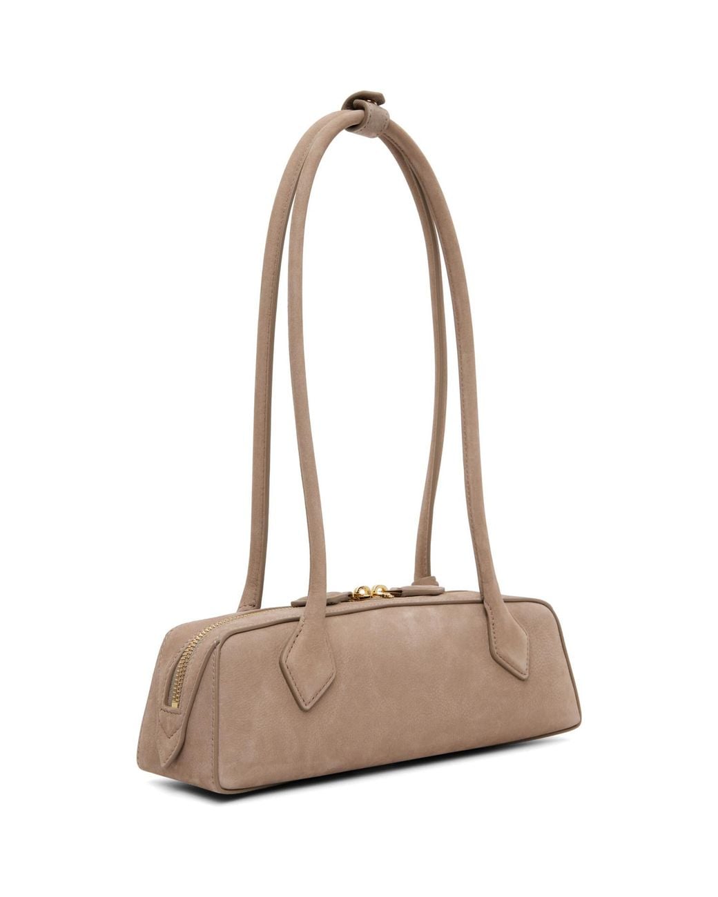 Alaïa Brown Taupe 'Le Teckel' Small Bag