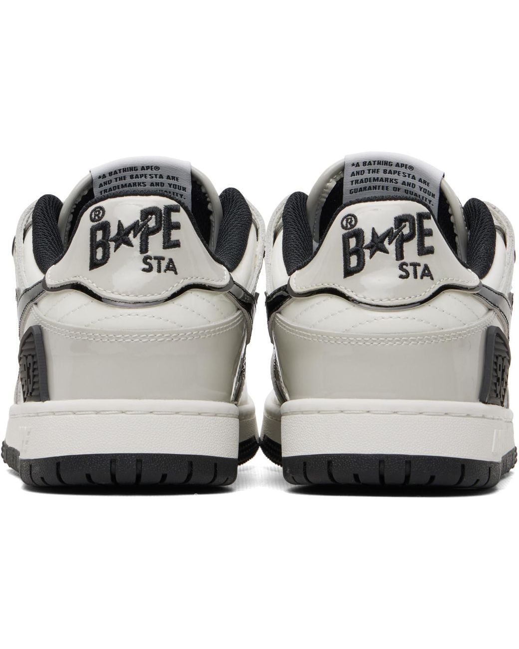A Bathing Ape Black Sk8 Sta Icon #1 M2 Sneakers for men