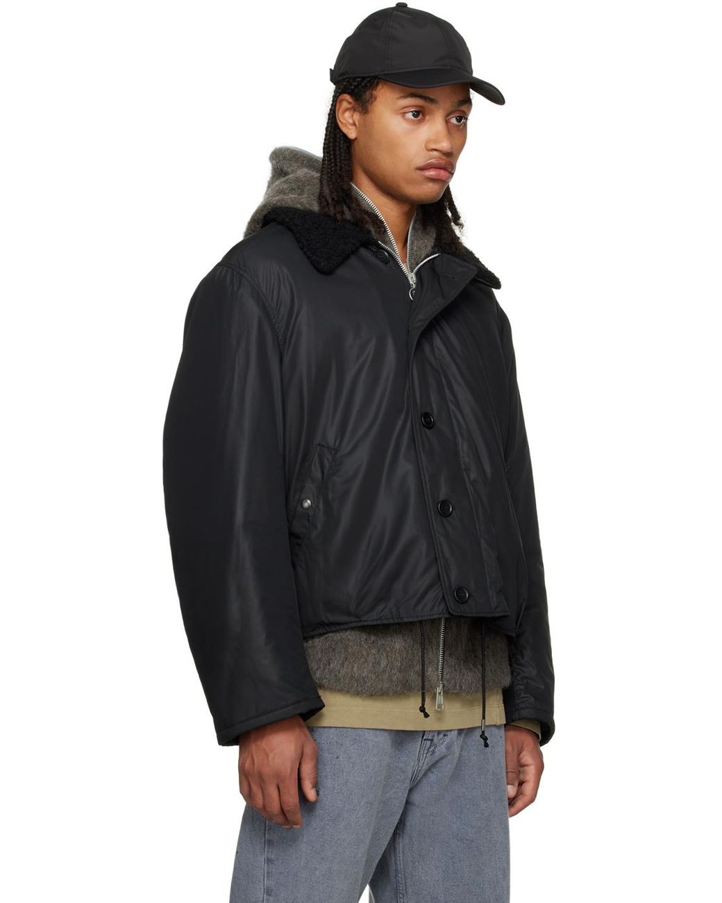 メンズ Our Legacy Grizzly ジャケット ブラック | Lyst メンズ Our Legacy Grizzly ジャケット ブラック | Lyst