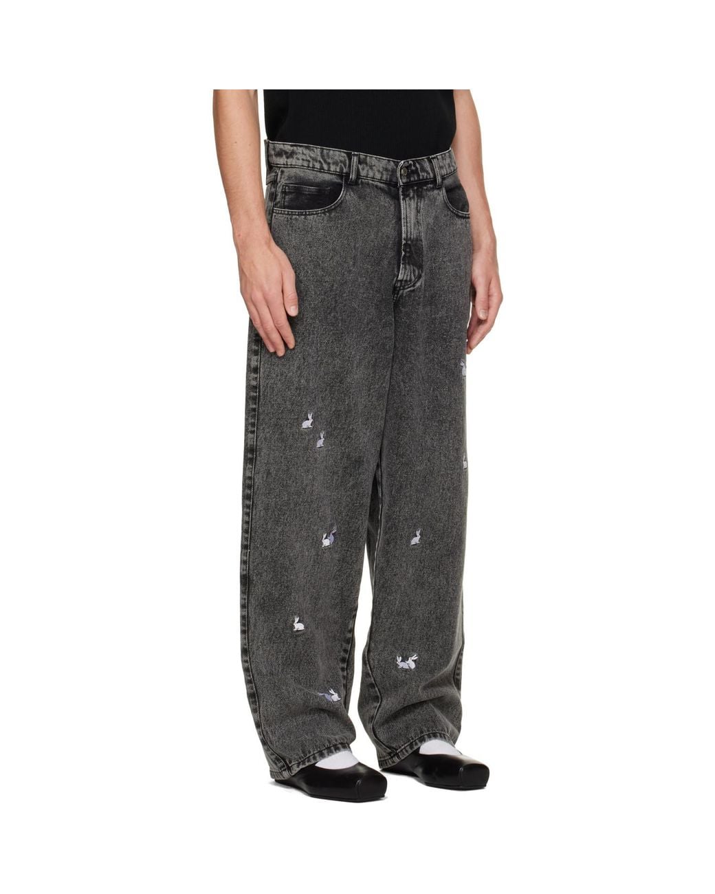Carne Bollente Black 'A Billionhare' Jeans for men