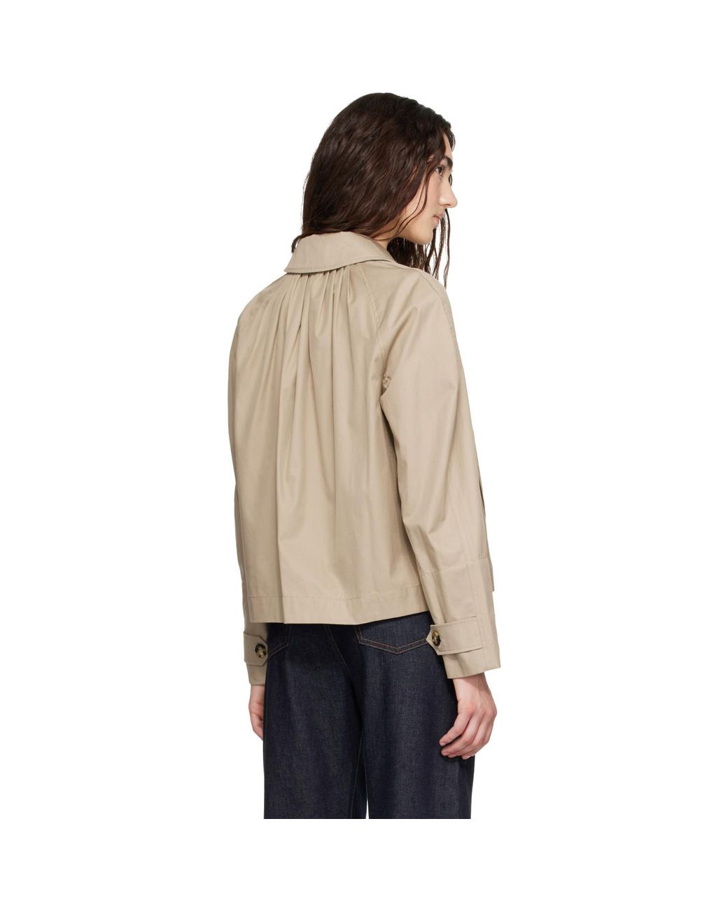 Burberry Natural Tropical Gabardine Jacket